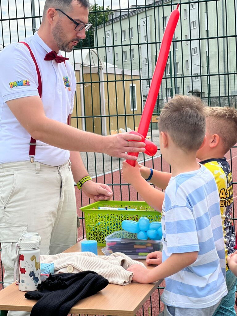 animator bydgoszcz - skręcanie balonów