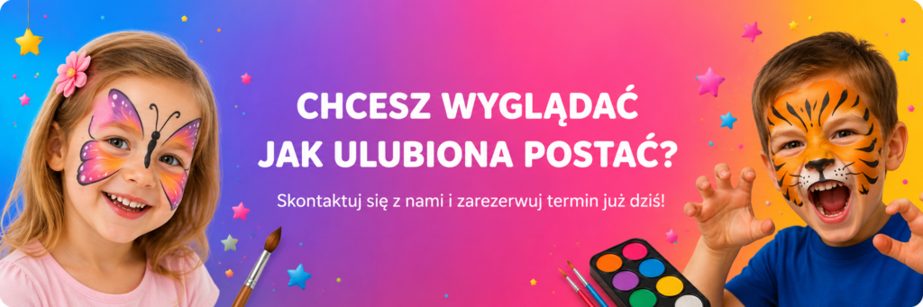 malowanie twarzy dzieci