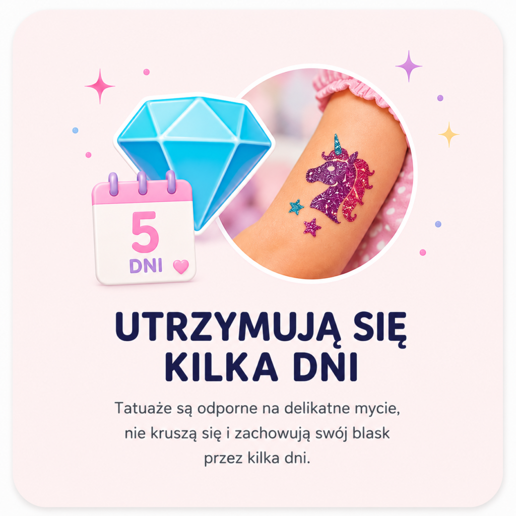 brokatowe tatuaże